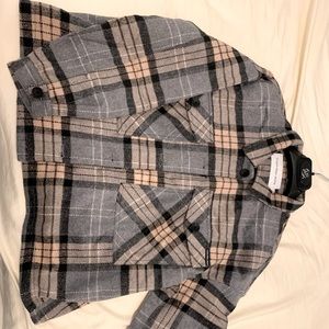 Calvin plaid jacket